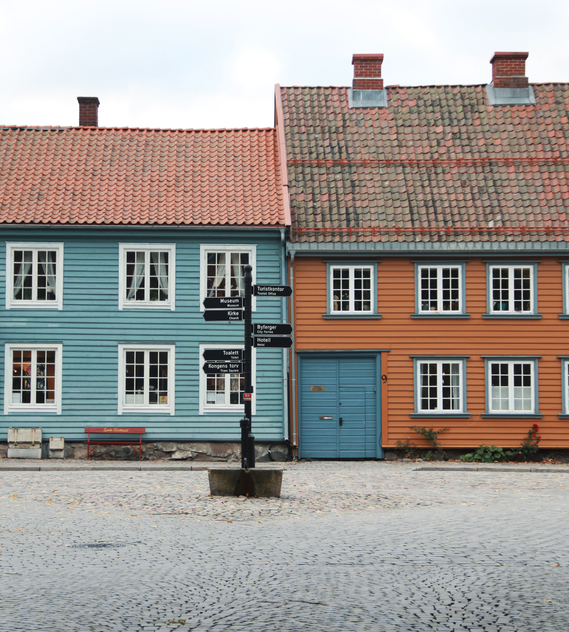 Piktogrammer Gamlebyen Fredrikstad